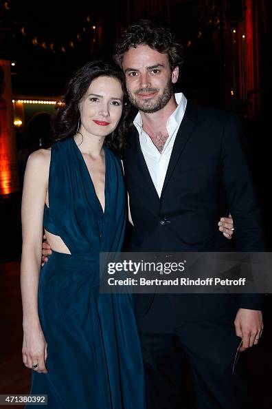 Actress Chloe Lambert and her husband producer Thibault Ameline... News ...