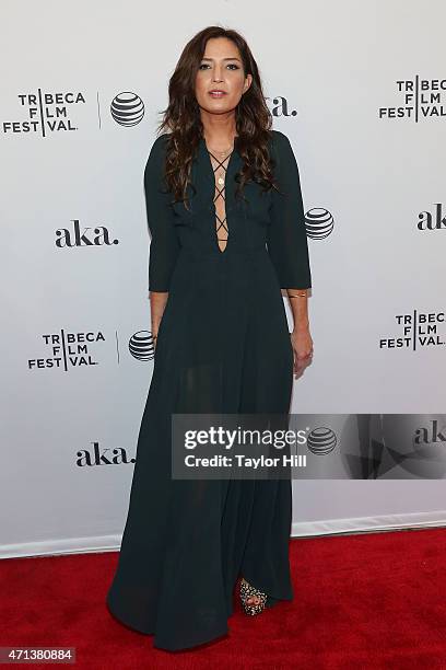 Director Reed Morano attends the world premiere of 'Meadowland' during 2015 Tribeca Film Festival at SVA Theater 1 on April 17, 2015 in New York City.