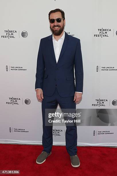 Director Eric Weinrib attends the world premiere of "Roseanne for President!" during the 2015 Tribeca Film Festival at SVA Theatre 1 on April 18,...