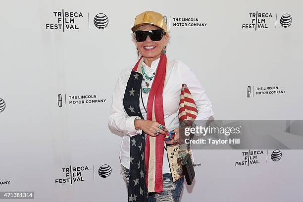 Actress Roseanne Barr attends the world premiere of "Roseanne for President!" during the 2015 Tribeca Film Festival at SVA Theatre 1 on April 18,...