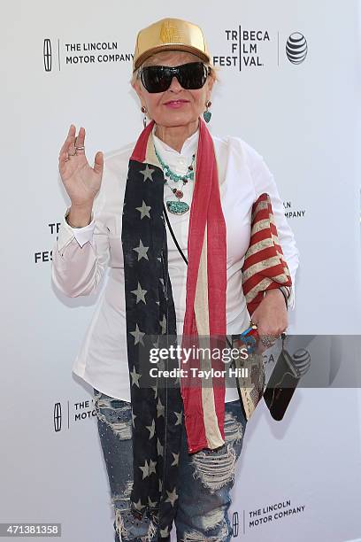 Actress Roseanne Barr attends the world premiere of "Roseanne for President!" during the 2015 Tribeca Film Festival at SVA Theatre 1 on April 18,...