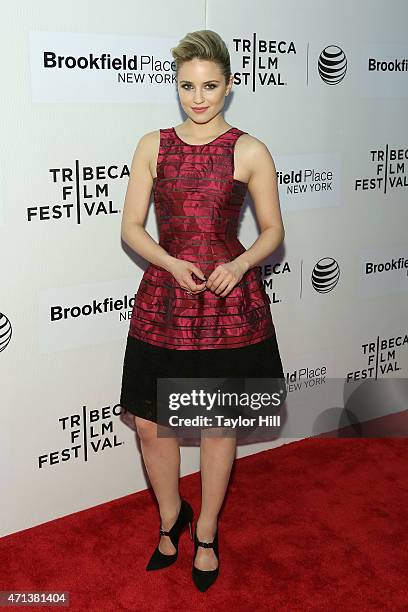 Actress Dianna Agron attends the world premiere of "Tumbledown" during the 2015 Tribeca Film Festival at BMCC Tribeca PAC on April 18, 2015 in New...