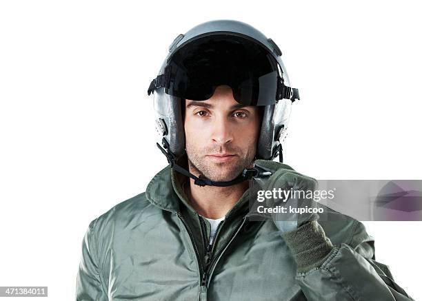 ace of the skies - piloot stockfoto's en -beelden
