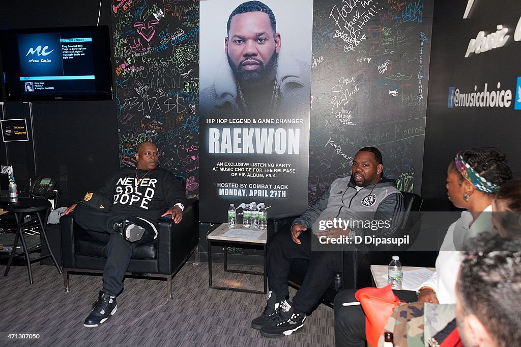 Raekwon Visits Music Choice