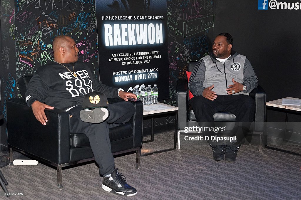 Raekwon Visits Music Choice