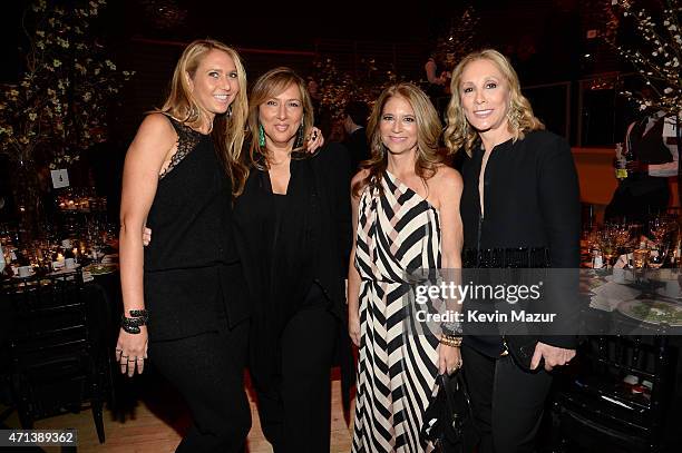 Ofira Sandberg, Lorraine Schwartz, Ann Tenenbaum and Susan Hess attend the 42nd Chaplin Award Gala at Jazz at Lincoln Center on April 27, 2015 in New...