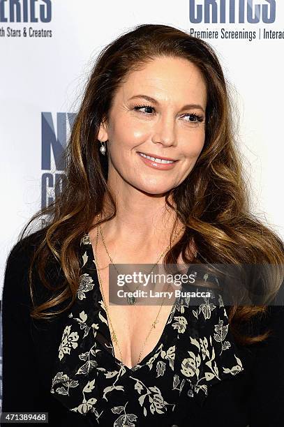 Actress Diane Lane attends the New York Film Critic Series premiere of "Every Secret Thing" at AMC Empire 25 theater on April 27, 2015 in New York...