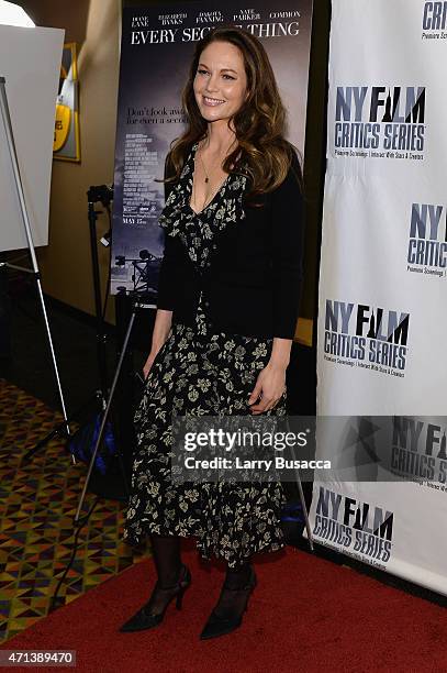 Actress Diane Lane attends the New York Film Critic Series premiere of "Every Secret Thing" at AMC Empire 25 theater on April 27, 2015 in New York...