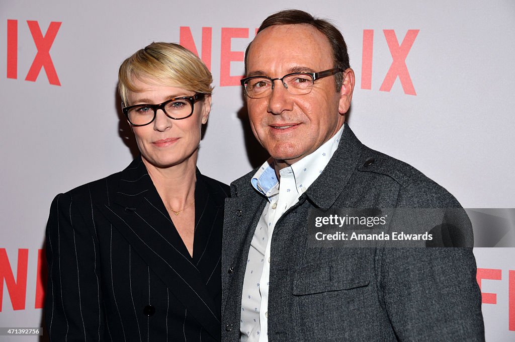 Netflix's "House Of Cards" Q&A Screening Event