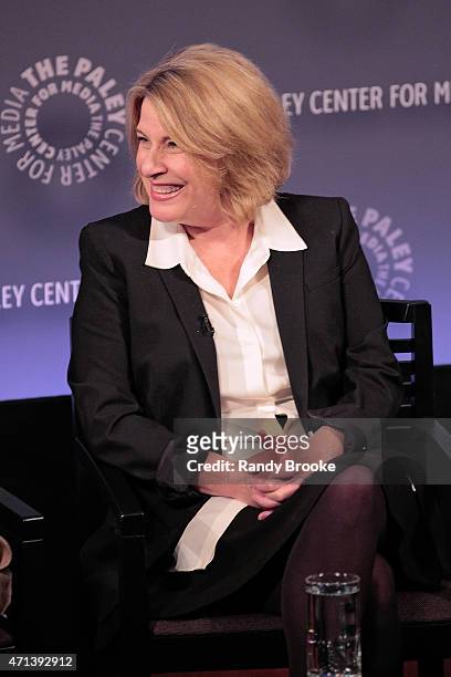 Creator-Writer Barbara Hall during the Panel Discussion at The Paley Center For Media Presents An Evening With "Madame Secretary" at The Paley Center...