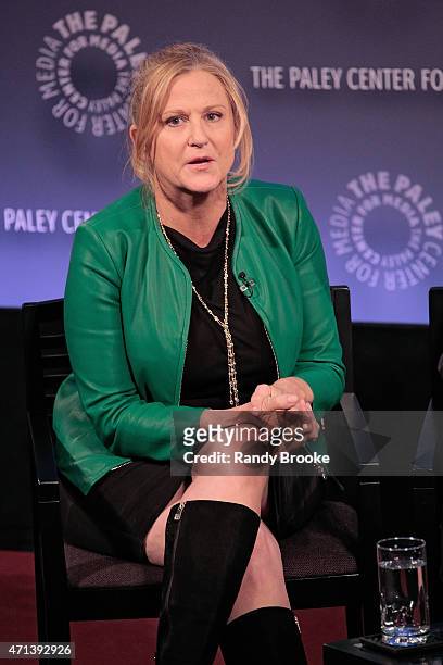 Exectutive producer Lori McCreary onstage at The Paley Center for Media presents an evening with "Madame Secretary" at Paley Center For Media on...