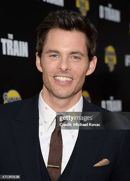 Actor James Marsden attends the Los Angeles premiere of IFC Films' "THE D TRAIN" presented by Banana Boat at ArcLight Hollywood on April 27, 2015 in...