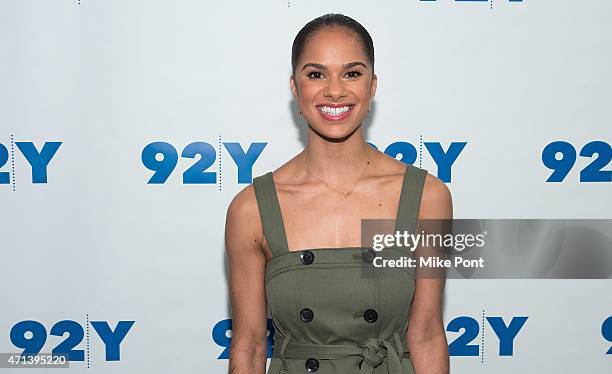 Ballet dancer Misty Copeland attends the 92nd Street Y Presents: In Conversation with Misty Copeland and Amy Astley at 92nd Street Y on April 27,...