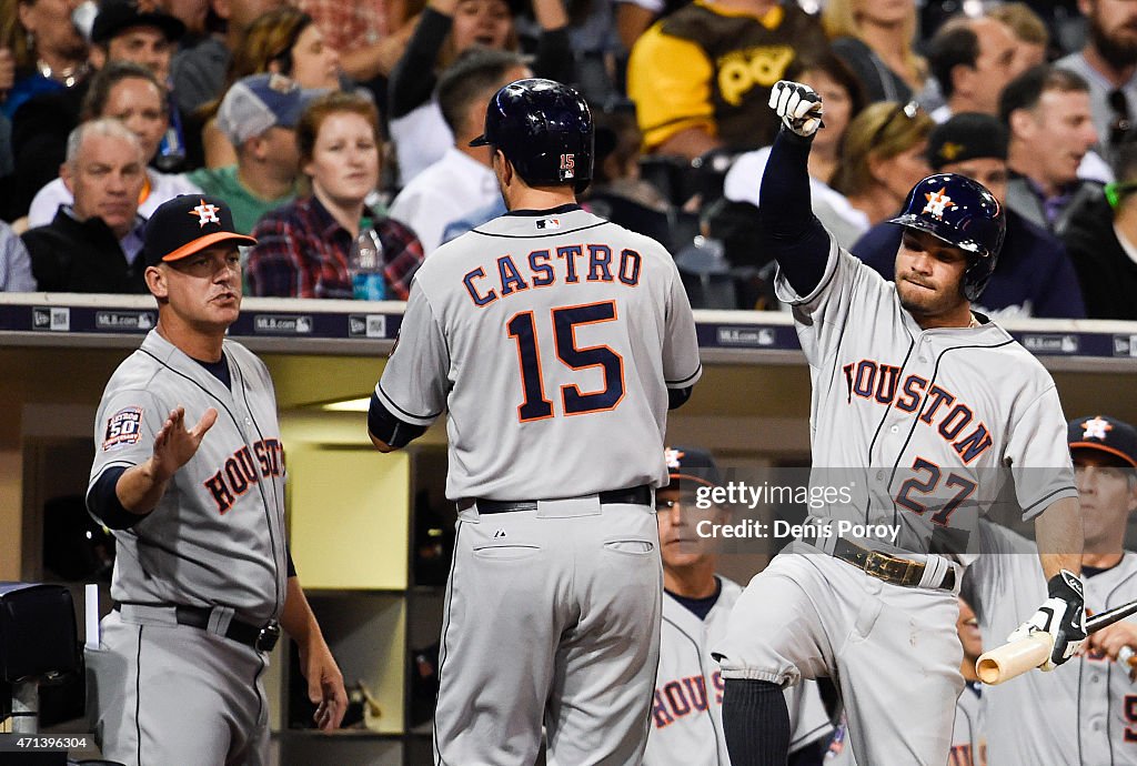 Houston Astros v San Diego Padres