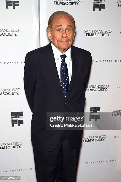 George Gund II Craft of Cinema Award recipient Maurice Kanbar arrives at the Film Society Awards night at 58th San Francisco International Film...