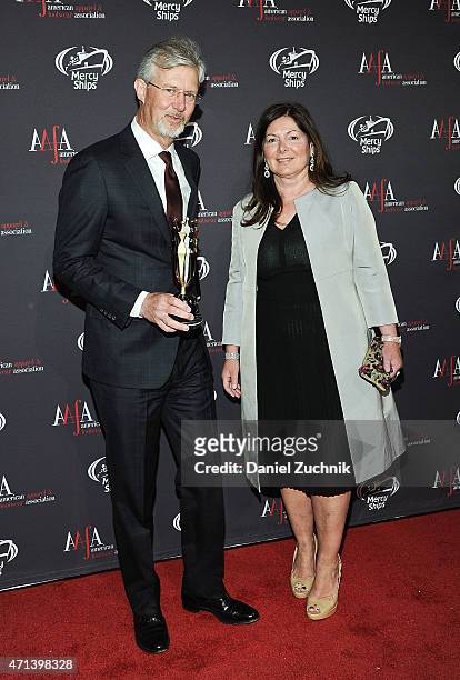 Claudio Del Vecchio attends the AAFA American Image Awards at 583 Park Avenue on April 27, 2015 in New York City.