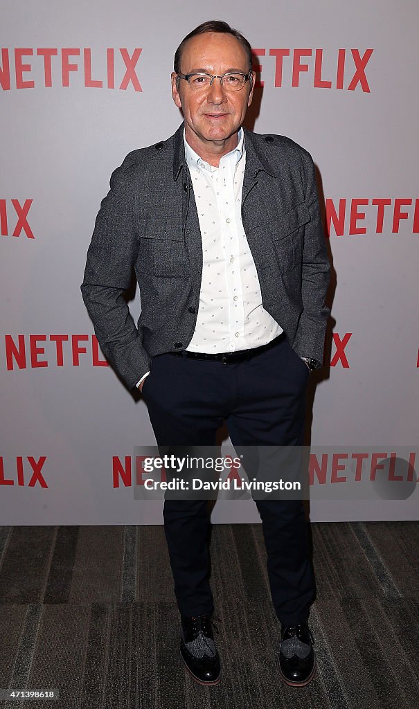 Netflix's "House Of Cards" Q&A Screening Event - Arrivals