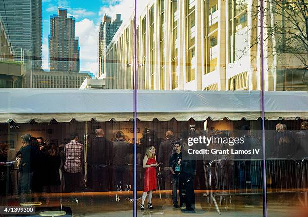 Atmosphere at the 42nd Chaplin Award Gala at Alice Tully Hall, Lincoln Center on April 27, 2015 in New York City.