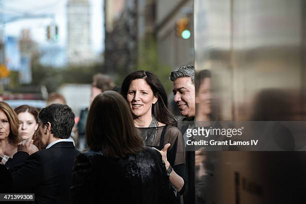 Laura Poitras attends the 42nd Chaplin Award Gala at Alice Tully Hall, Lincoln Center on April 27, 2015 in New York City.
