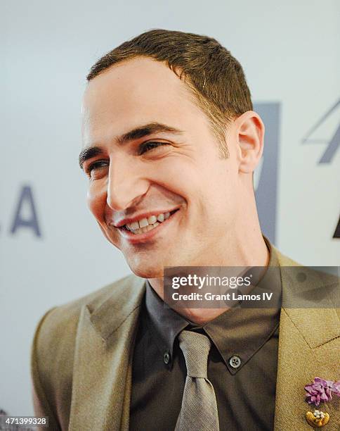 Zac Posen attends the 42nd Chaplin Award Gala at Alice Tully Hall, Lincoln Center on April 27, 2015 in New York City.