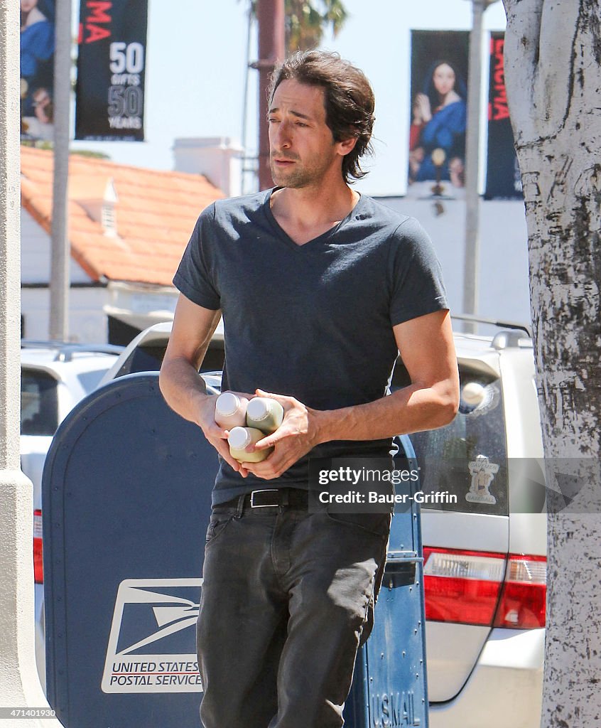 Celebrity Sightings In Los Angeles - April 27, 2015