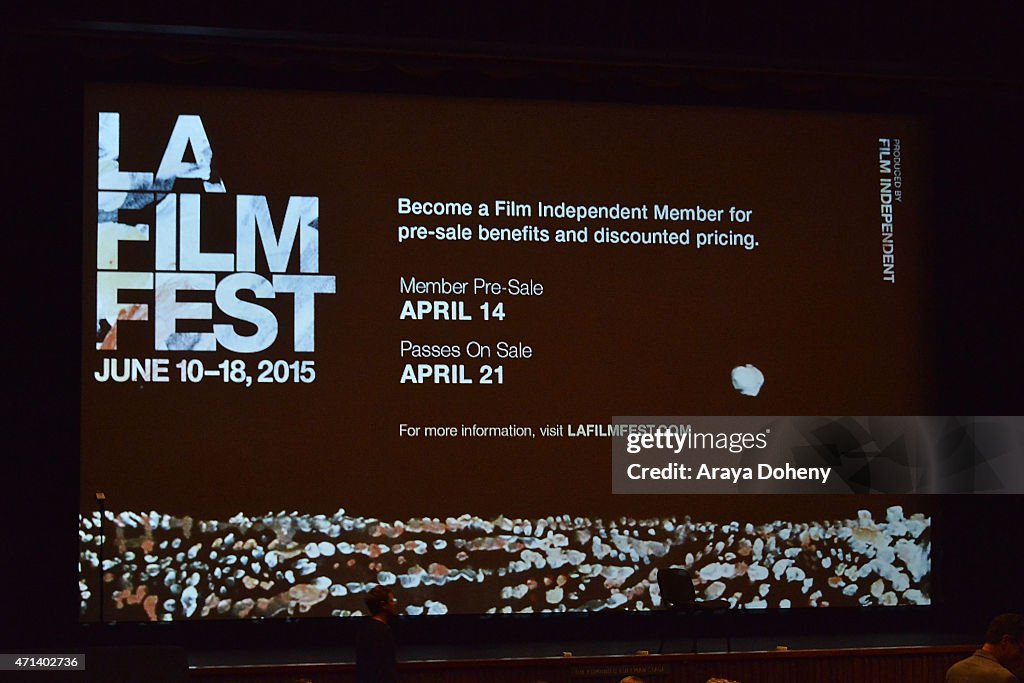 Film Independent At LACMA Screening And Q&A Of "Iris"