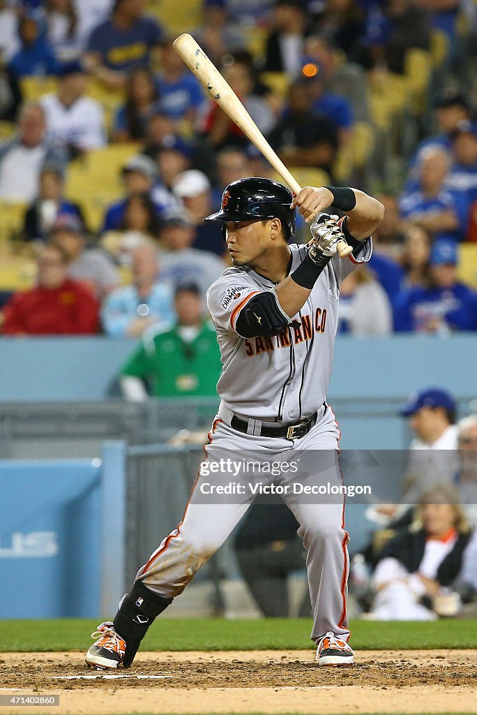 San Francisco Giants v Los Angeles Dodgers