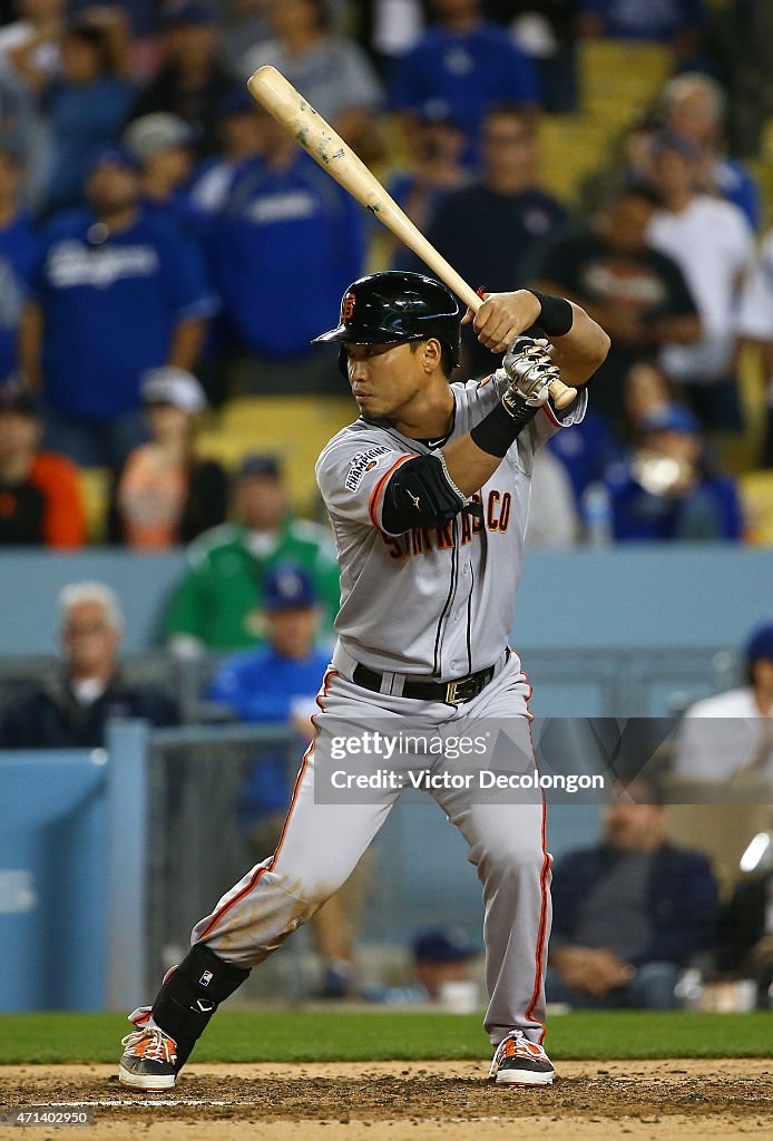 San Francisco Giants v Los Angeles Dodgers