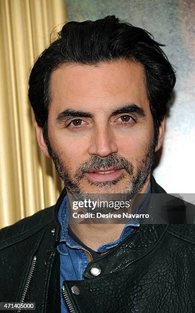 Designer Yigal Azrouel attends the New York special screening of 'Far From The Madding Crowd' at The Paris Theatre on April 27, 2015 in New York City.