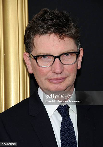 Producer Andrew Macdonald attends the New York special screening of 'Far From The Madding Crowd' at The Paris Theatre on April 27, 2015 in New York...