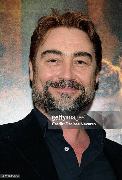 Actor Nathaniel Parker attends the New York special screening of 'Far From The Madding Crowd' at The Paris Theatre on April 27, 2015 in New York City.