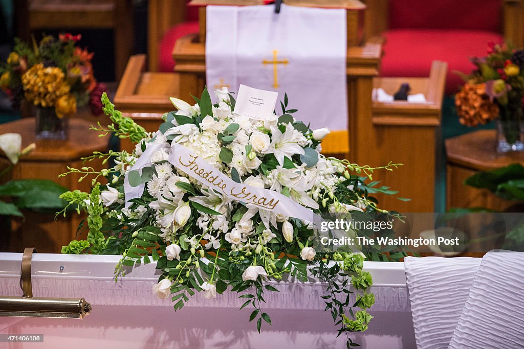 Freddie Gray funeral