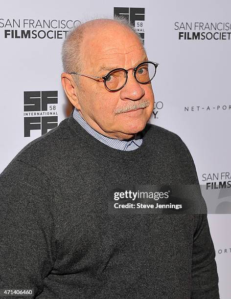 Director Paul Schrader attends the Film Society Awards Night at the 58th San Francisco International Film Festival at The Armory on April 27, 2015 in...