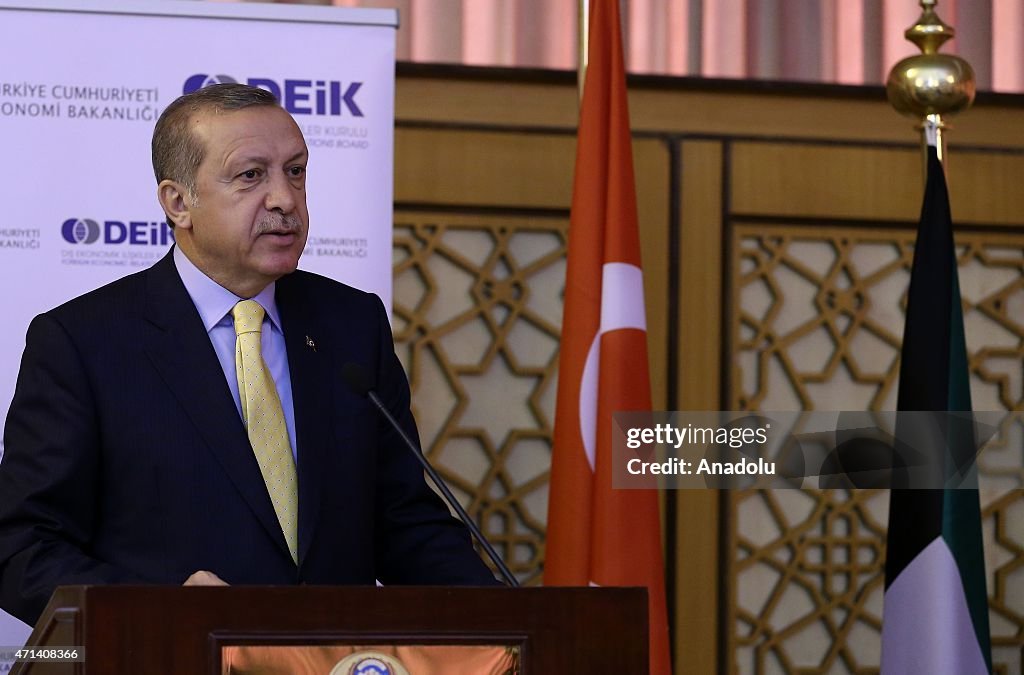Turkish President Erdogan visits Kuwait
