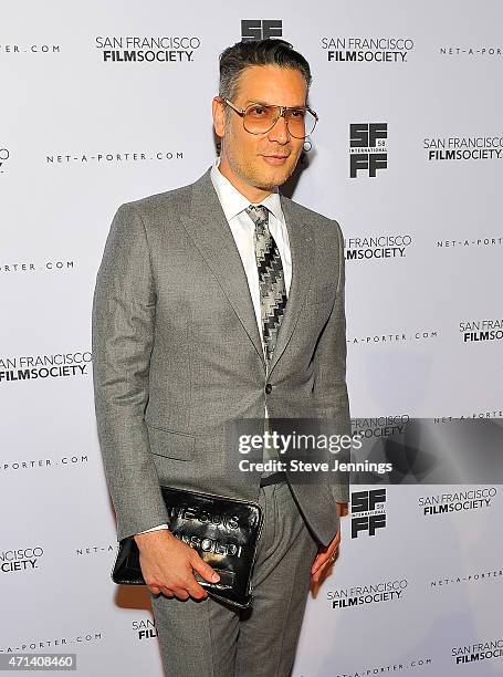 Cameron Silver attends the Film Society Awards at the 58th San Francisco International Film Festival at The Armory on April 27, 2015 in San...