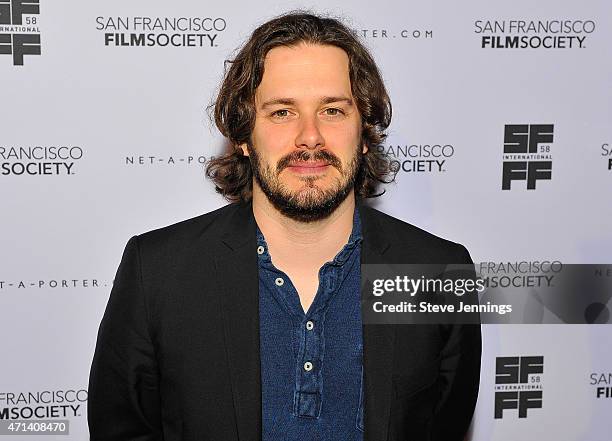 Director Edgar Wright attends the Film Society Awards at the 58th San Francisco International Film Festival at The Armory on April 27, 2015 in San...