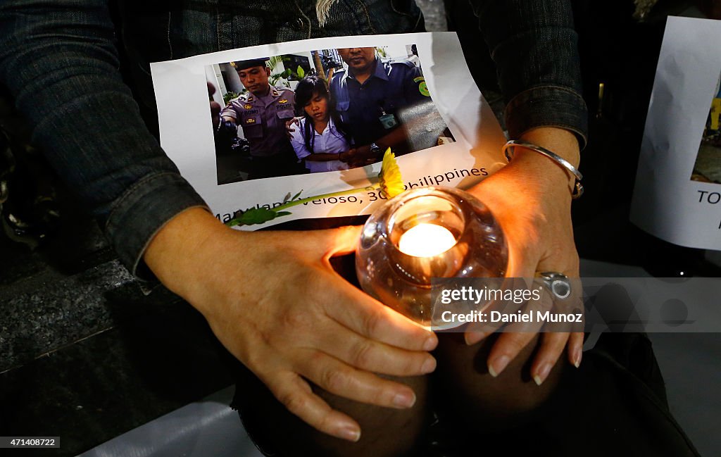 Vigil Held For Bali Nine Pair On Execution Day