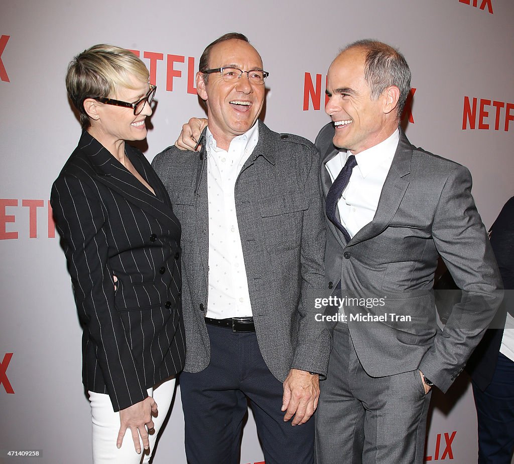 Netflix's "House Of Cards" Q&A Screening Event