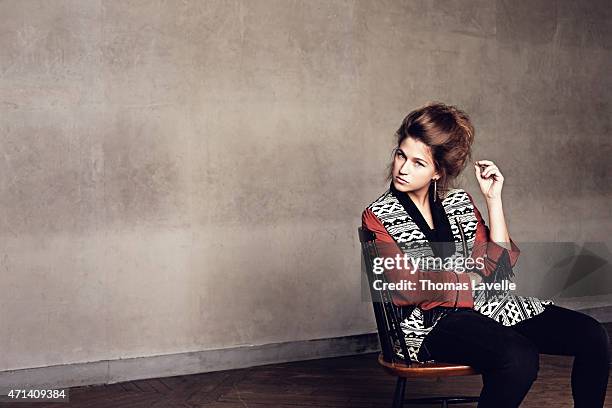 Singer Selah Sue is photographed for Gala on March 3, 2015 in Paris, France.