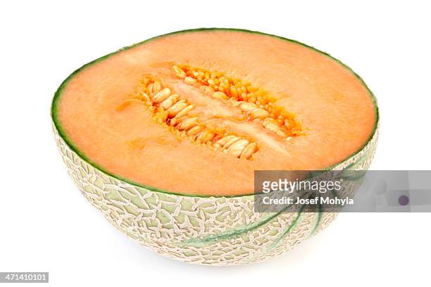 cantaloupe melon - muskmelon stock pictures, royalty-free photos & images
