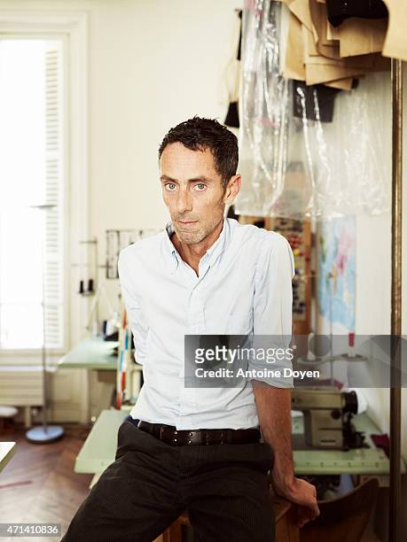 Australian fashion designer Martin Grant is photographed for Self Assignment on July 23, 2012 in Paris, France.
