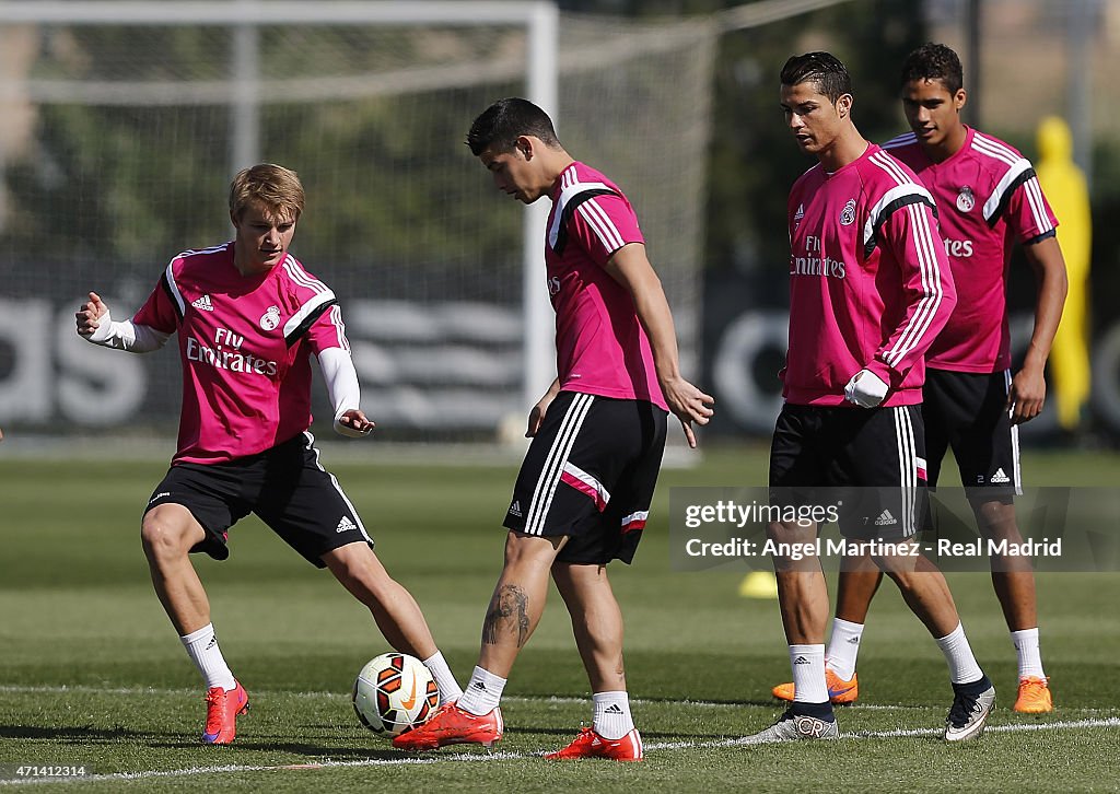 Real Madrid Training and Press Conference