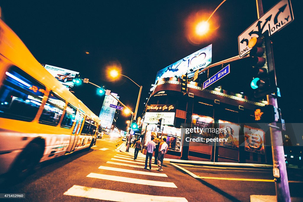 Whisky A Go Go nightclub on Sunset Strip.