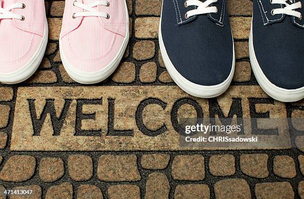 159 Welcome Mat Texture Stock Photos, High-Res Pictures, and Images ...