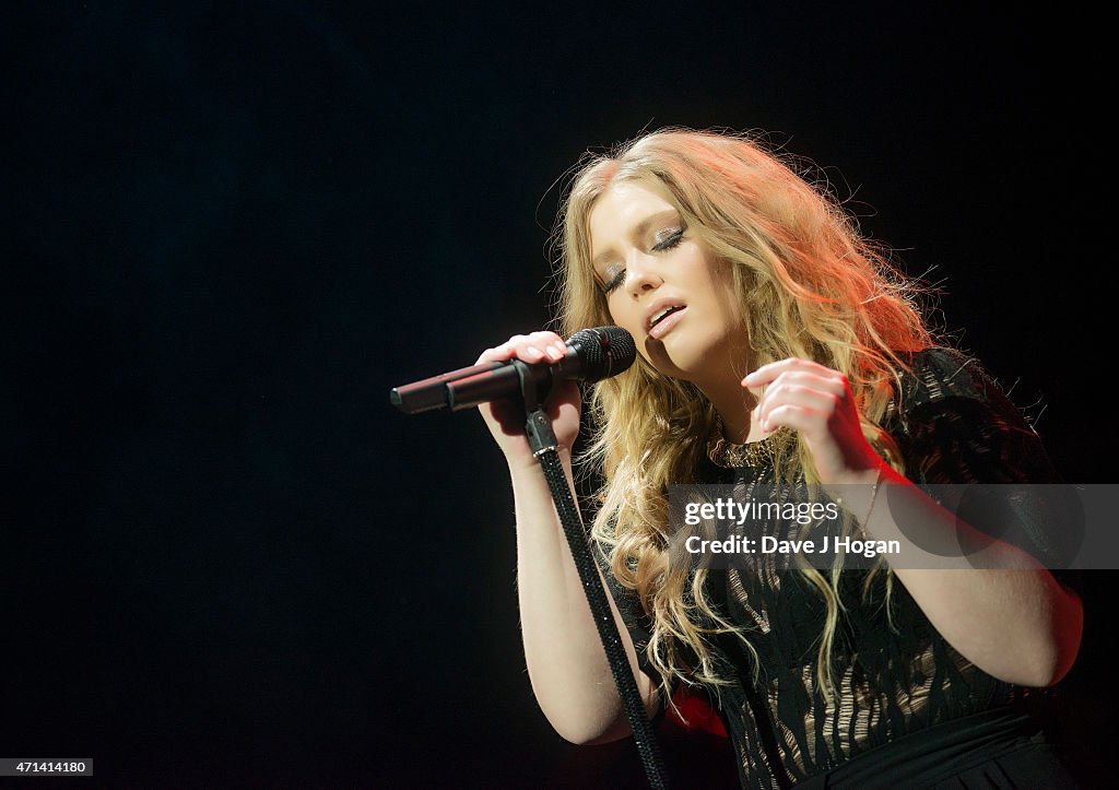 Ella Henderson Supporting Take That On The Opening Night Of Their Tour