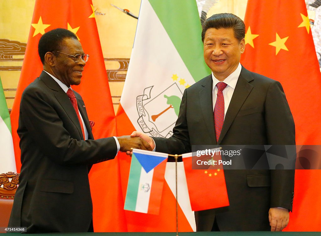 Equatorial Guinea President Visits China