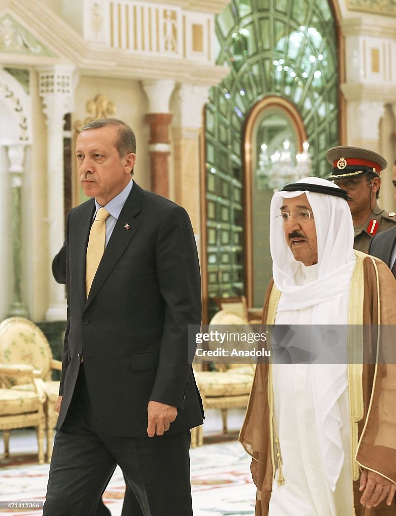 Turkish President Erdogan visits Kuwait