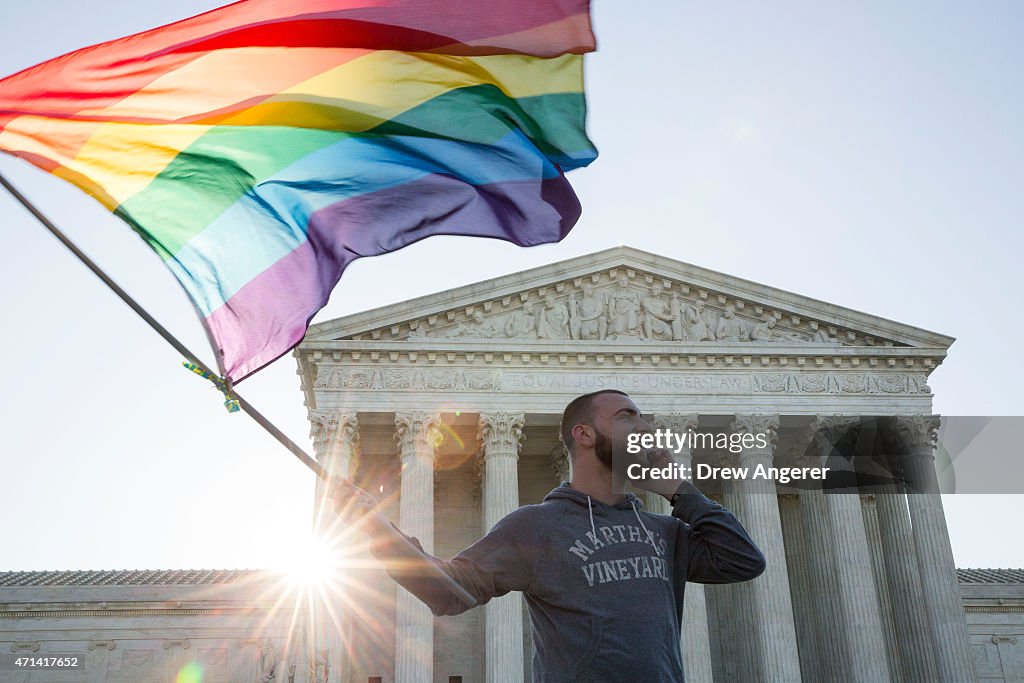 Supreme Court Hears Arguments In Historic Marriage Equality Case