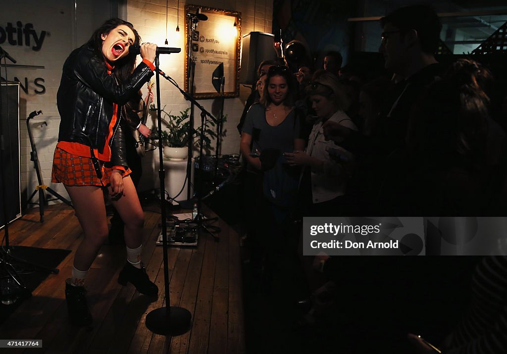 Charli XCX Performs Live In Sydney