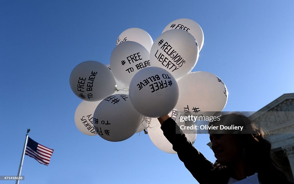 Supreme Court Hears Arguments In Historic Marriage Equality Case